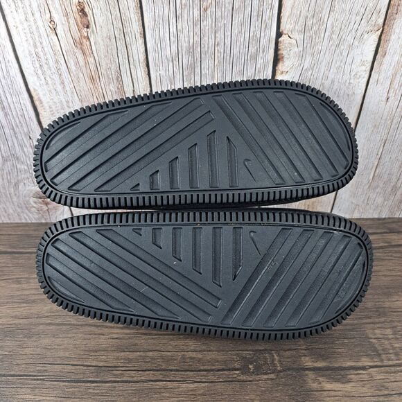 Nike Calm Slide Slip Ons Women's Sz 9 Men's Sz 8 Black (VGC) - Picture 7 of 7